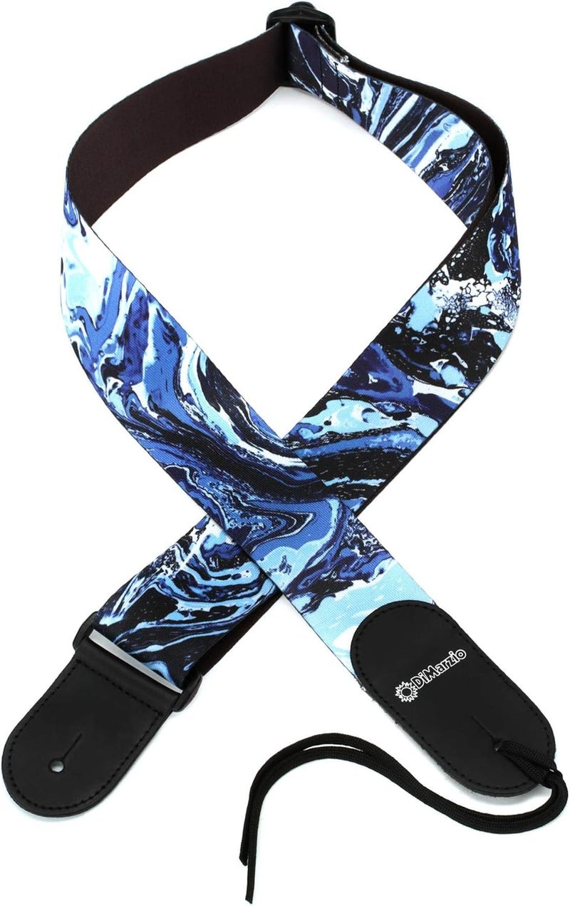 DiMarzio DD3140 Steve Vai Signature Guitar Strap - Blue Universe