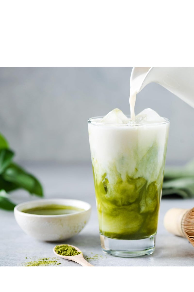 Elan Organic Matcha Green Tea Powder (250g) | For Matcha Coffee, Matcha Cake, Matcha Icecream & More - Image 5