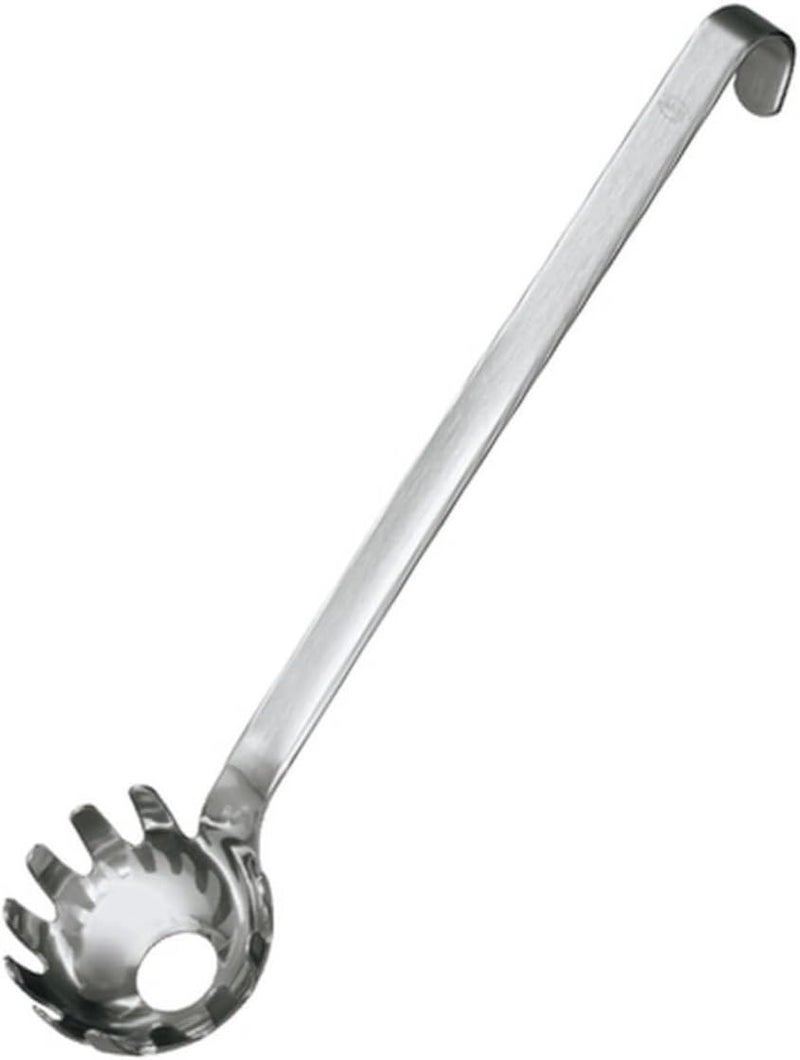 RÖSLE Rosle Stainless Steel Hook Handled Spaghetti Ladle, 7.8-inch - Image 1