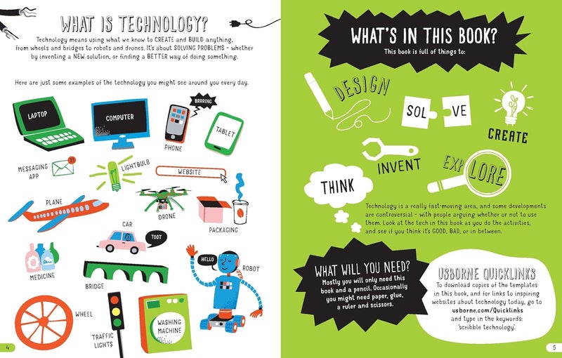 Technology Scribble Book (Scribble Books) - Image 2