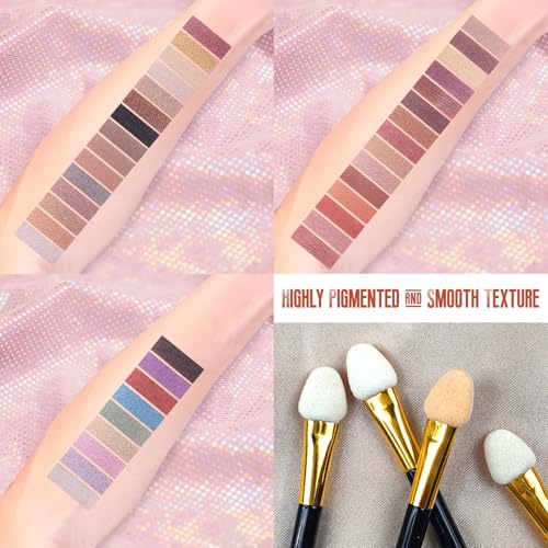 Joyeee All-in-One Makeup Gift Set Carry All Makeup Kit Women Full Kit With Makeup Bag Concealer Lipgloss Lipstick Blush Foundation Face Powder Eyeshadow Palette Cosmetic Palette #8 - Image 4