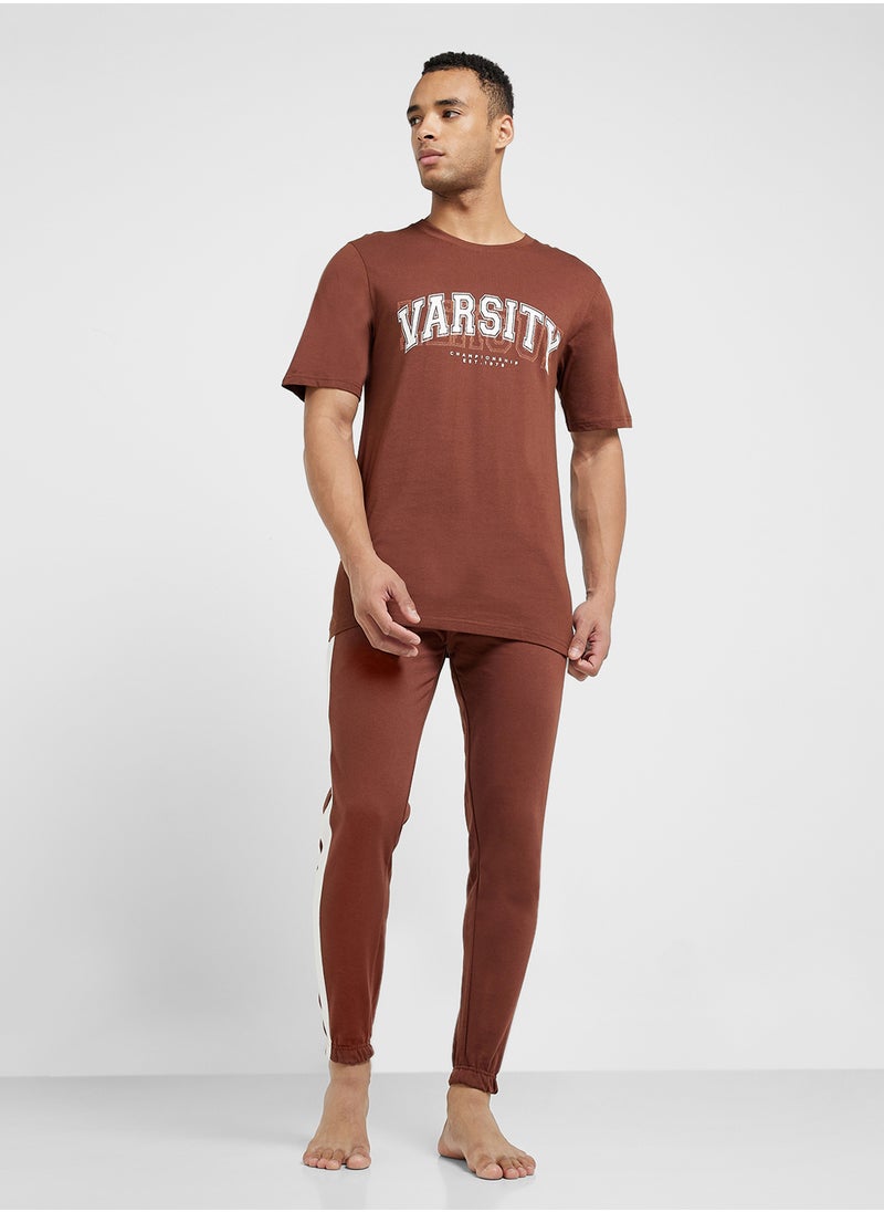 Seventy Five Nightwear T-Shirt & Joggers Sets  - Image 1