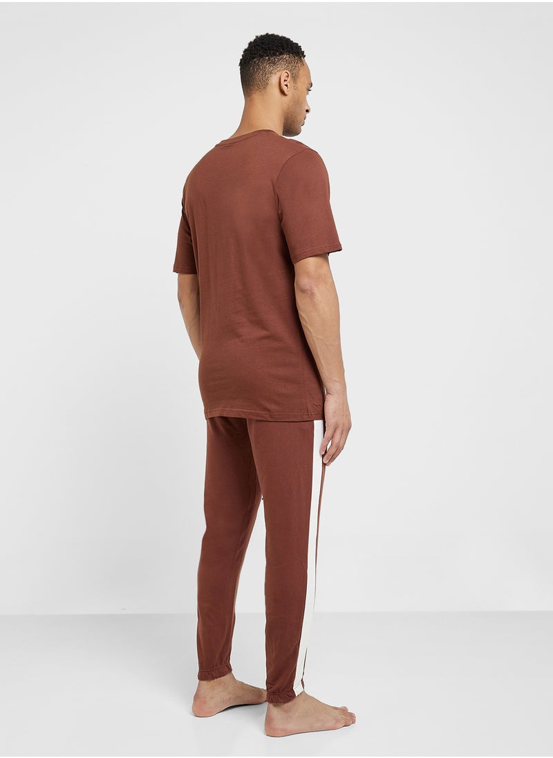 Seventy Five Nightwear T-Shirt & Joggers Sets  - Image 2
