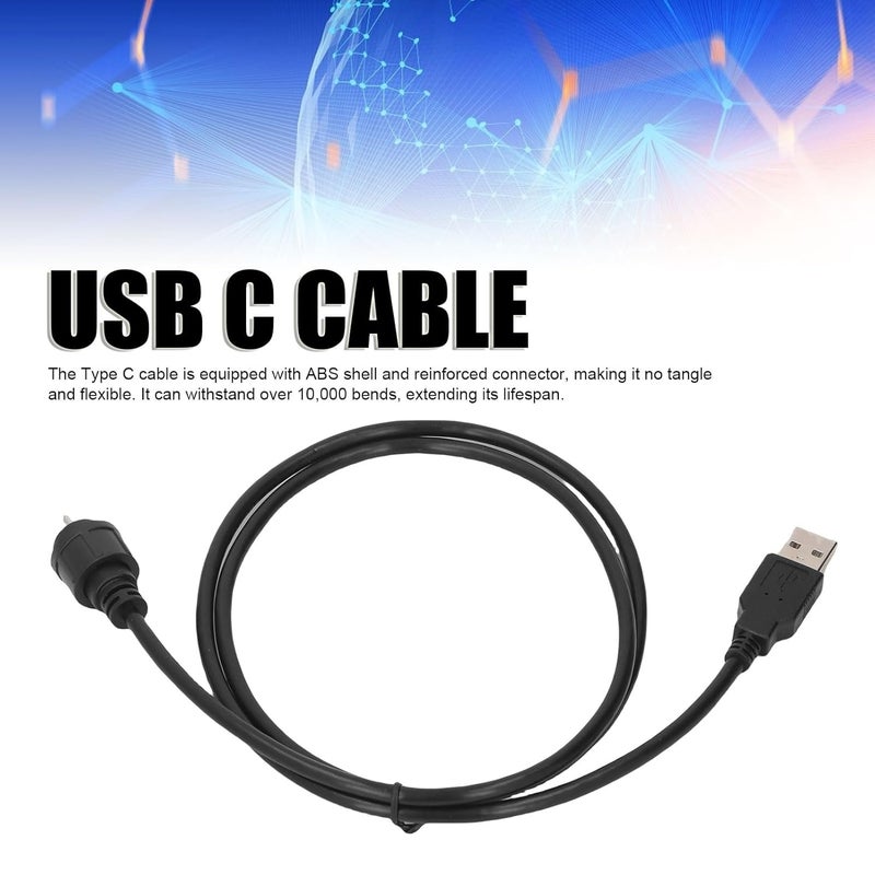 كابل Naroote من USB A إلى Type C، شحن سريع 18 واط ونقل بيانات 480 ميجابت في الثانية مع غلاف ABS وموصل معزز، لـ S24 وS23 وS22 وS21 وS20 وS10 وNote 20 والمزيد - Image 2