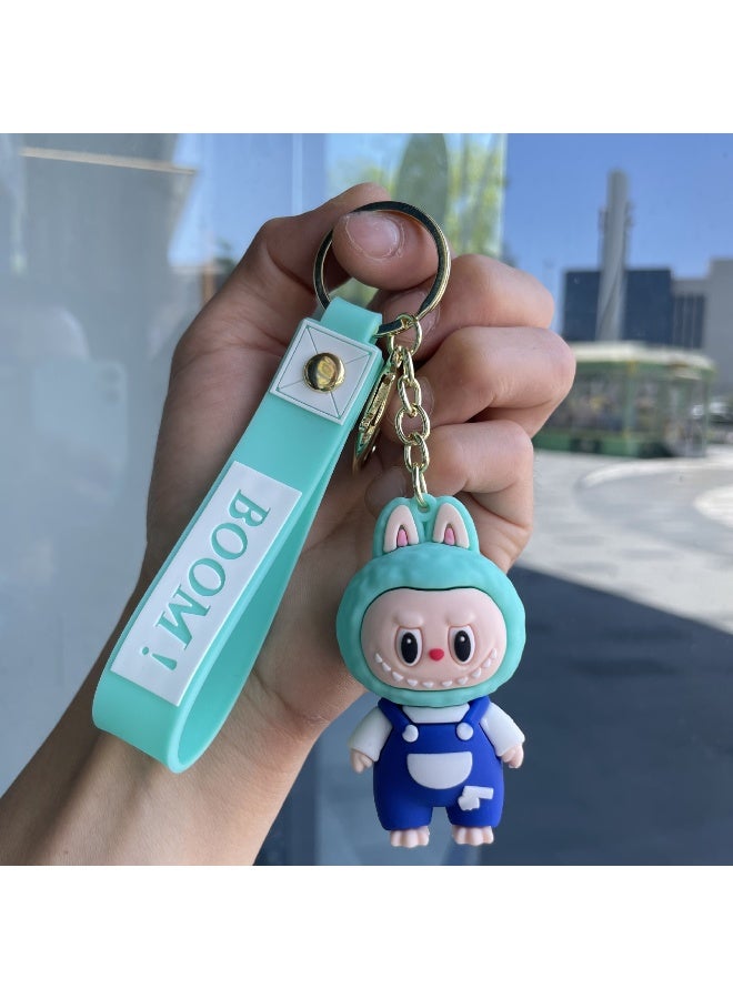 NIBEMINENT LABUBU Keychains, Cute Figurines, Student Schoolbag Pendants And Gifts 