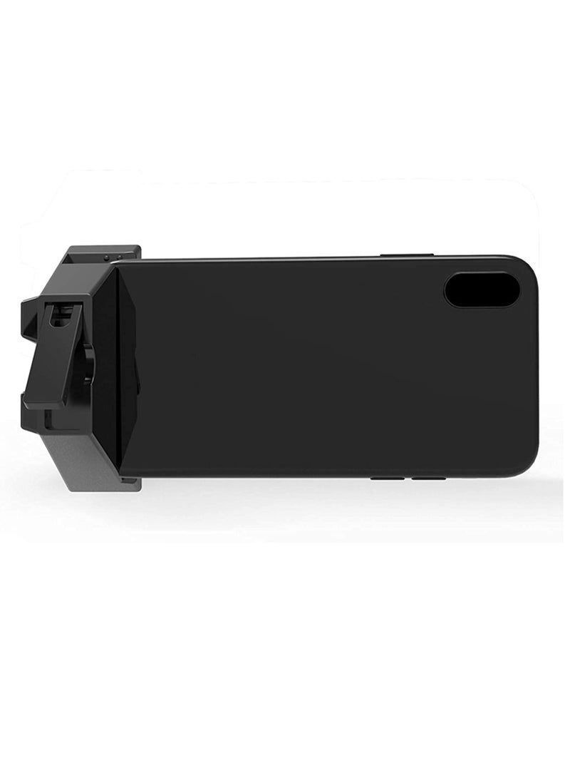Excefore Sound Amplifier Phone Holder Practical Tool Portable Cell Phone Holder Base Mobile Phone Holder with Speaker A Idea Gifts for Family, Girl/Boy Friend (Black) - Image 2