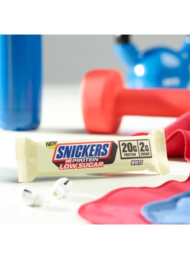 Snickers Hi Protein Low Sugar White Chocolate 57g Pack of 12 - Image 5