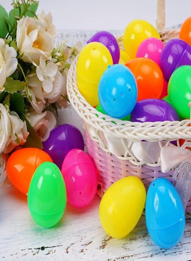 أباكوكو ٥٠٠ بيضة عيد الفصح، ٢.٣٥ بوصة، بيض بلاستيكي بألوان زاهية متنوعة، مثالية للبحث عن بيض عيد الفصح، والزينة، وحشو السلال. - Image 3