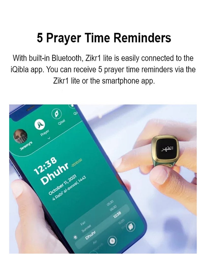 سمارت تسبيه زكر حلقة العداد الرقمي الإلكتروني تسبيه حلقة ذكية - Image 3