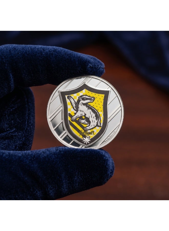 PAMP 1oz Silver Harry Potter Hufflepuff Proof-Like Round - Image 5