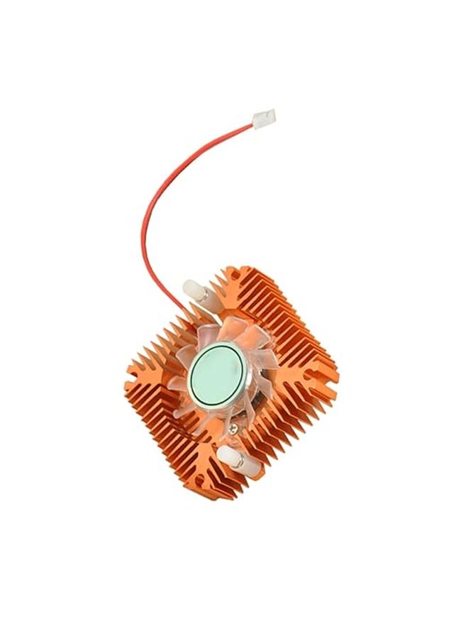Ultra Quiet GPU Cooler Fan Golden for Efficient Heat Dissipation Enhanced Performance - Image 1
