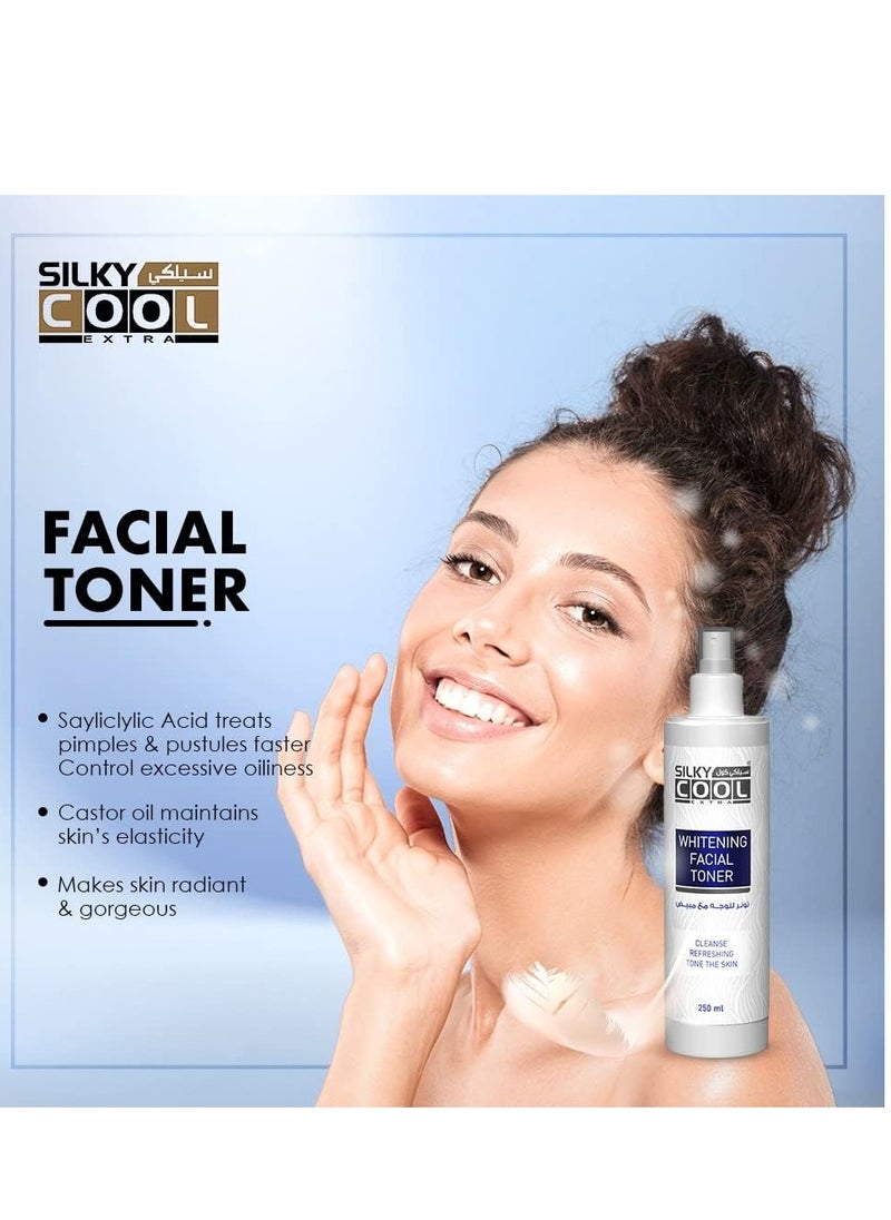 Silky Cool - Silky Cool Facial Toner / Cleanse , Refreshing and Tone the Skin 250ml - Image 1
