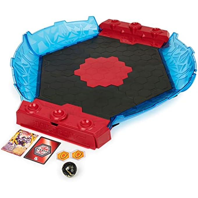 باكوجان لوحة ألعاب Battle League Coliseum Deluxe مع ألعاب أطفال حصرية مدمجة Howlkor x Serpenteze للأولاد من سن 6 سنوات فما فوق - Image 1