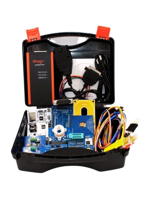 أربعة أدوات برمجة كمبيوتر Iprog Plus V89 الإصدار الكامل للوسادة الهوائية، Eka، Chu، Microchip، Eprom، Radio، جميع المفاتيح المفقودة ودعم التثبيت والتدريب