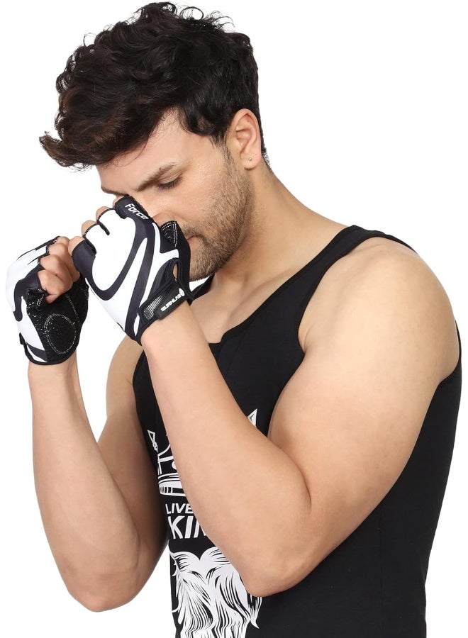 BURNLAB Flex Gym Gloves For Men And Women Ideal For Weightlifting, Cycling, Crossfit, Offers Good Grip And Soft Padding - Image 4