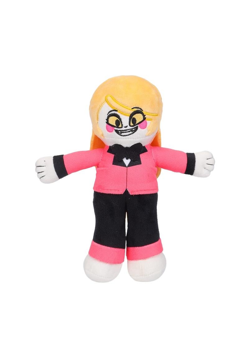 general 1 Pcs Hazbin Hotel Plush Toy 25cm Toy For Fans Gift Horror Stuffed Figure Doll For Kids And Adults Great Birthday Stuffers For Boys Girls - Image 1