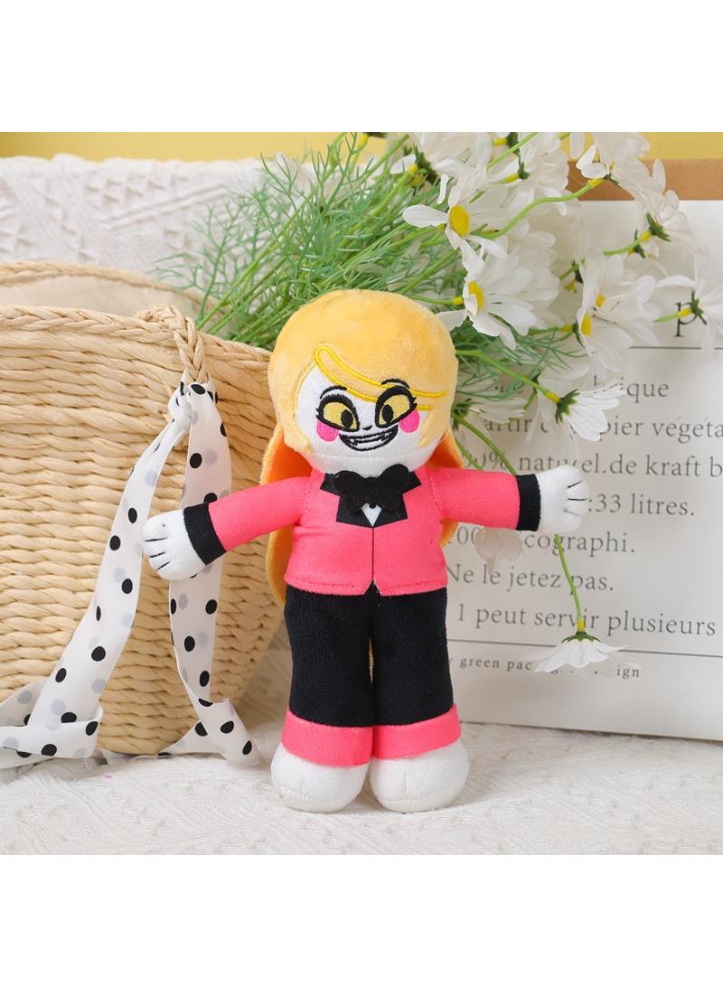 general 1 Pcs Hazbin Hotel Plush Toy 25cm Toy For Fans Gift Horror Stuffed Figure Doll For Kids And Adults Great Birthday Stuffers For Boys Girls - Image 2