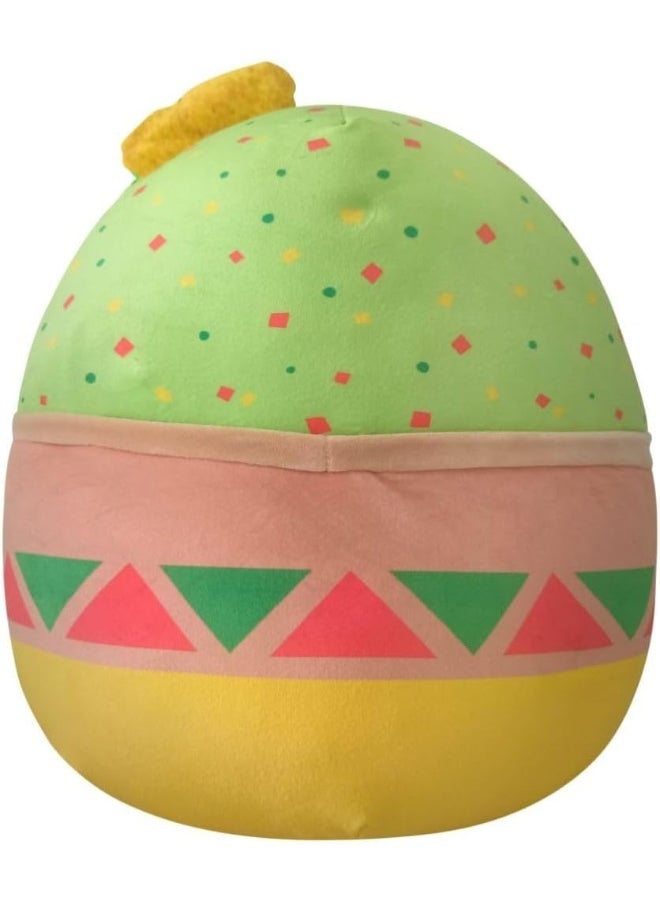 Squishmallows Squishmallows Gideon Guacamole Jumbo Plush Toy, 14 Inch Size  - Image 5