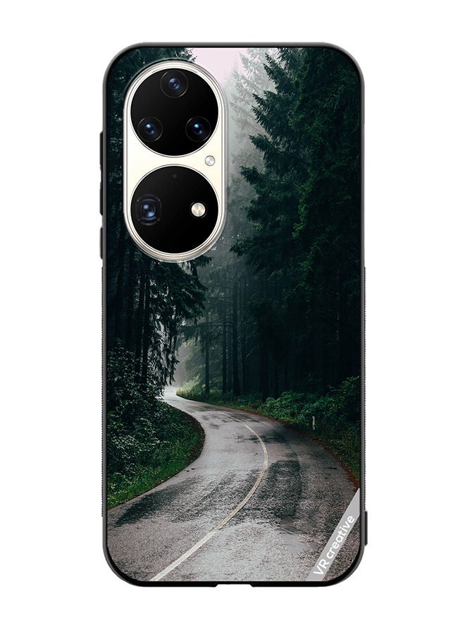 VR CREATIVE Protective Case Cover For Huawei P50 Pro Morning Fog Design Multicolour - Image 1