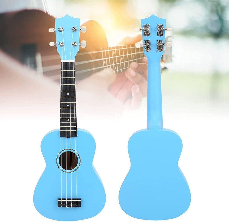 Soprano Ukulele Mahogany 21 Inch Starter Kit for Beginners - Image 1