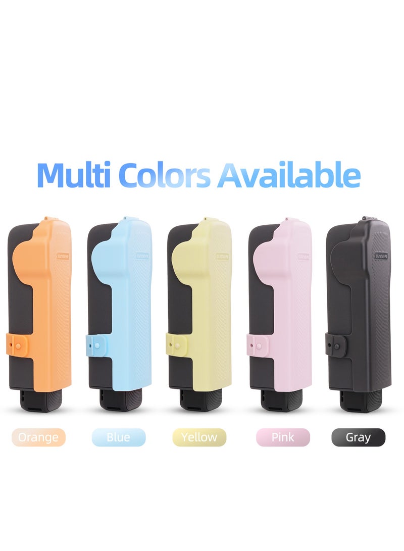 SUNNY LIFE Colorful Protective Lid for DJI OSMO Pocket 3,Silicone Protective Case Cover, Tempered Glass Screen Protector, Lens Protector  - Image 1
