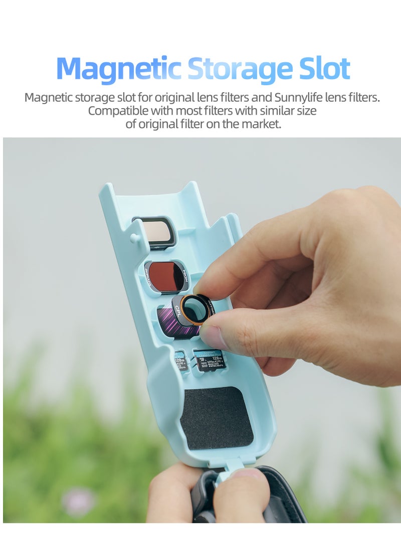 SUNNY LIFE Colorful Protective Lid for DJI OSMO Pocket 3,Silicone Protective Case Cover, Tempered Glass Screen Protector, Lens Protector  - Image 4