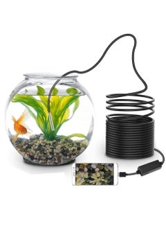 Maizic Smarthome Maizic Smarthome 55mm Endoscope Camera Wired Endoscopic 720p IP67 Waterproof 6 LED borescope Camera 2M Cable Control Button to Capture ImageVideo 640 480 Resolutions  - Image 1