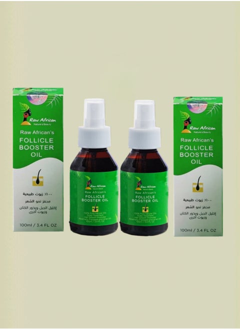 Twin Set Two Raw African Follicle Booster