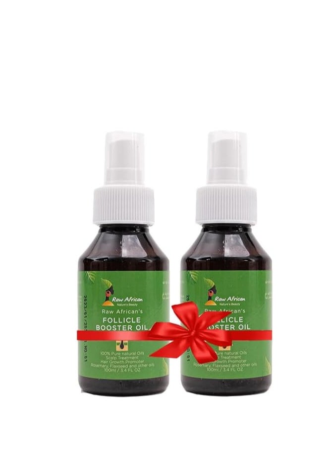 Raw African Twin Set Two Raw African Follicle Booster  - Image 1