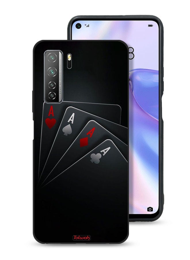 Tolwak Huawei nova 7 SE 5G Protective Case Cover Cards A  - Image 1