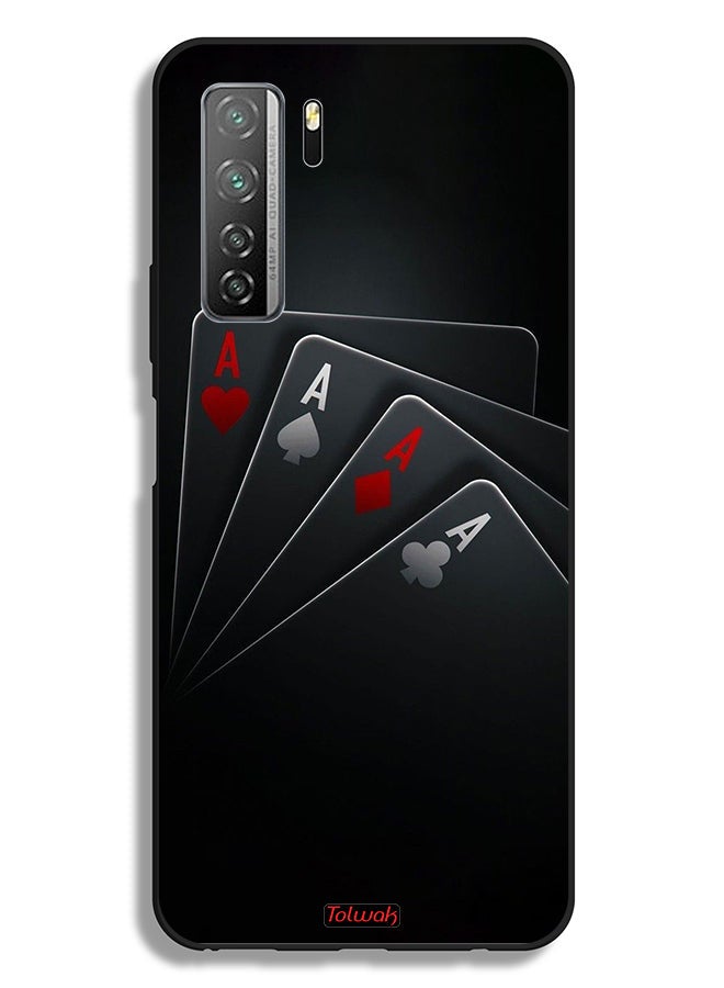 Tolwak Huawei nova 7 SE 5G Protective Case Cover Cards A  - Image 2