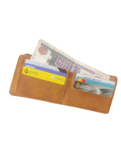 Generic Light Brown Leather Wallet Modern Design Luxury Texture  - Image 2