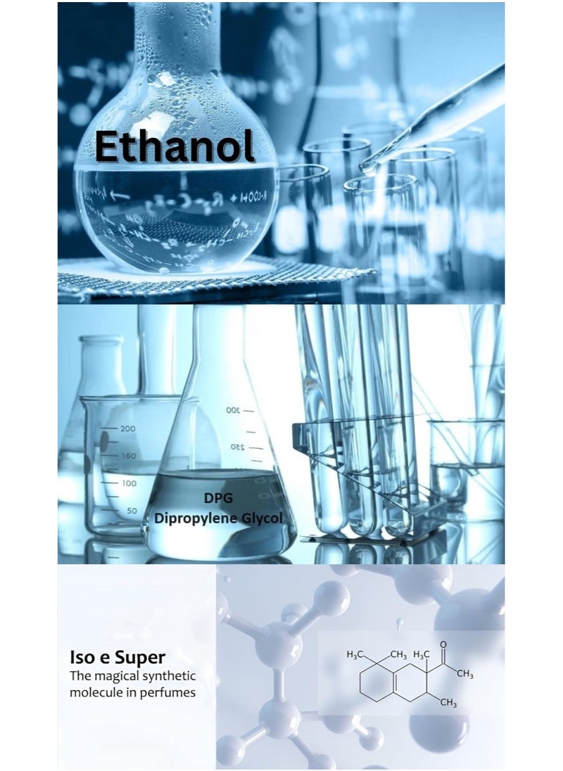 JAN LONDON - JAN LONDON Perfumer's Essentials Pack: ISOE SUPER 100ml, DPG 250ml, Perfumer's Alcohol 500ml - Enhance Fragrances with Iso E Super, Versatile DPG Solution, and Perfumer's Alcohol - Image 1
