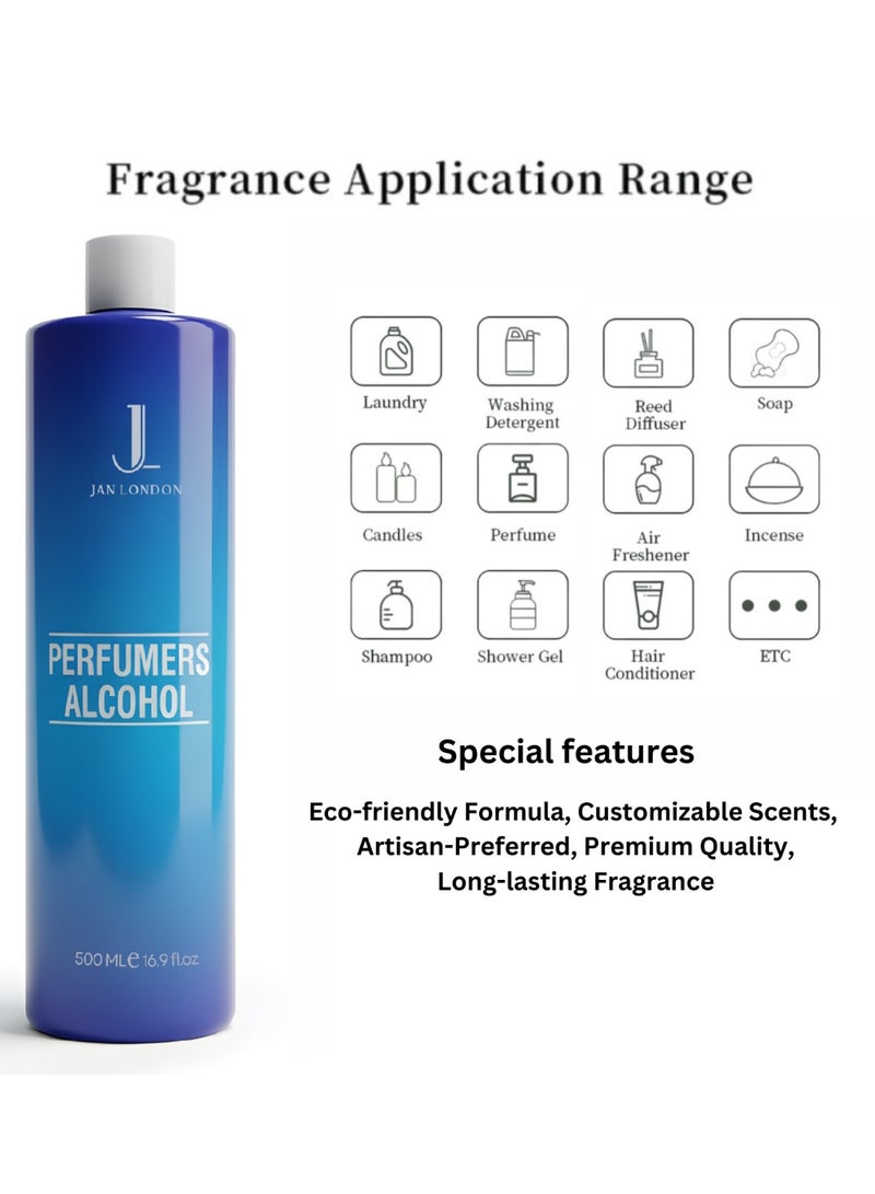 JAN LONDON Perfumer's Essentials Pack: ISOE SUPER 100ml, DPG 250ml, Perfumer's Alcohol 500ml - Enhance Fragrances with Iso E Super, Versatile DPG Solution, and Perfumer's Alcohol - Image 4
