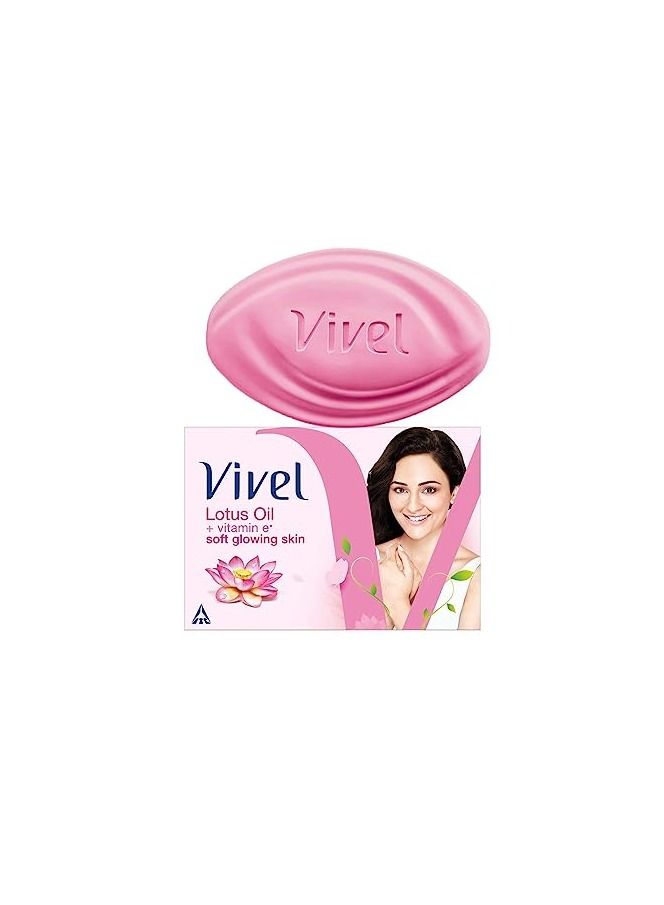 Vivel Vivel Lotus Oil Bathing Bar Pack of 4  - Image 4