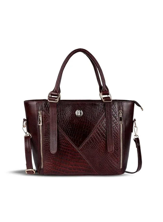 HAMMONDS FLYCATCHER Leather Branded Ladies Office Bag for Woman Stylish Big Size Spacious Office Bag for Women Shoulder Ladies Purse Handbag for Woman Big Size