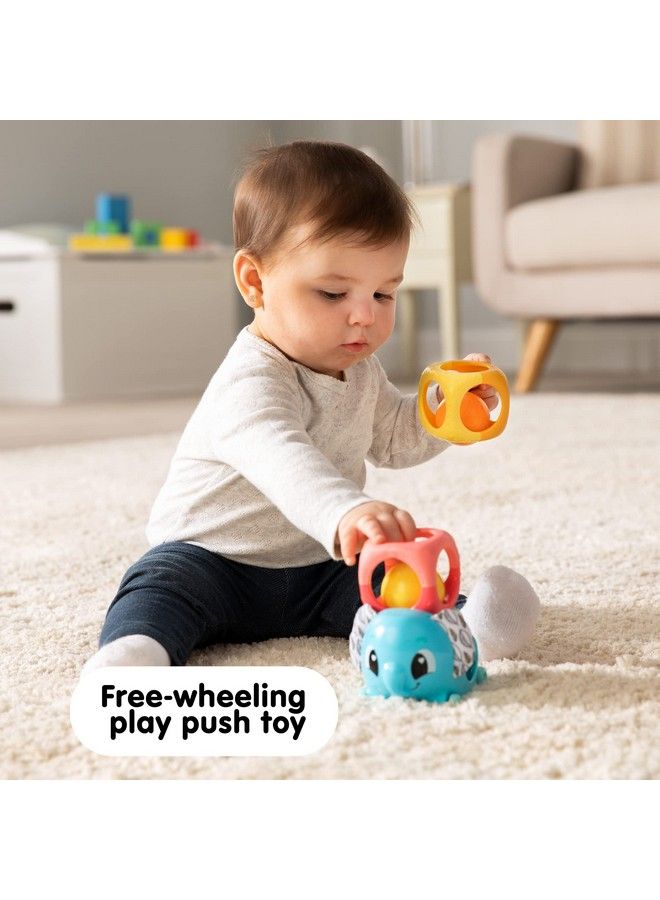 Lamaze Stack Rattle & Roll Stacking Blocks Baby Sensory Toys Baby Building Toys For Toddler Boys And Girls Aged 6 Months+ - Image 5