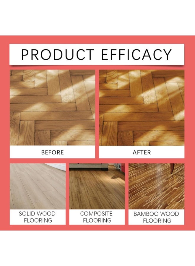 Jakehoe Floor Polishing Cleaner, Powerful Decontamination Floors Cleaner, Wood Floors Polish and Restorer, Floor Tile Cleaners Shiner Liquid, Multipurpose Cleaning Concentrate 100ml - Image 5