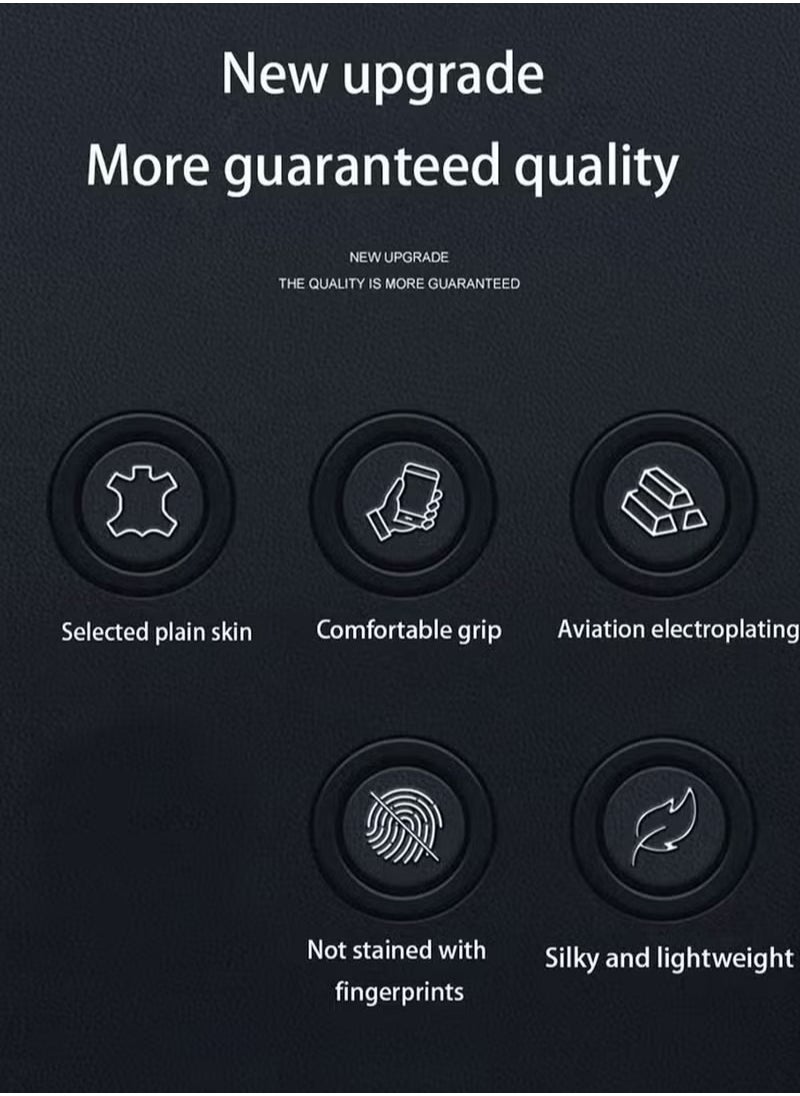 X-level Honor 90 Pro Case Cover with TPU Leather Camera Metal Len Protector 3 in 1 Anti-Scratch Anti-drop Anti-fingerprint slim light Protective Shockproof Back Cover For Honor 90 Pro Mobile Phone Accessory  - Image 2