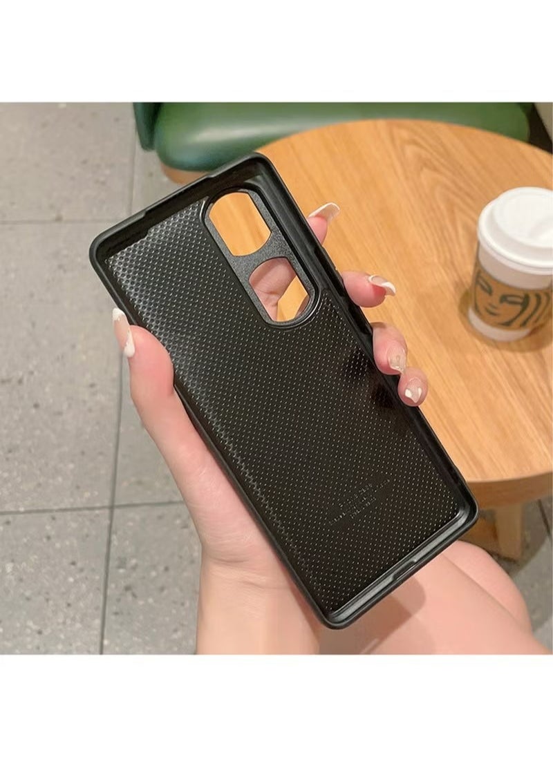 X-level Honor 90 Pro Case Cover with TPU Leather Camera Metal Len Protector 3 in 1 Anti-Scratch Anti-drop Anti-fingerprint slim light Protective Shockproof Back Cover For Honor 90 Pro Mobile Phone Accessory  - Image 3