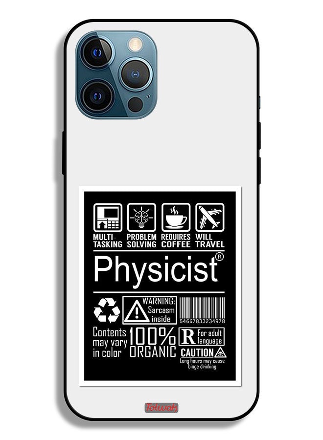 Tolwak Apple iPhone 12 Pro Max Protective Case Physicist Sticker - Image 2
