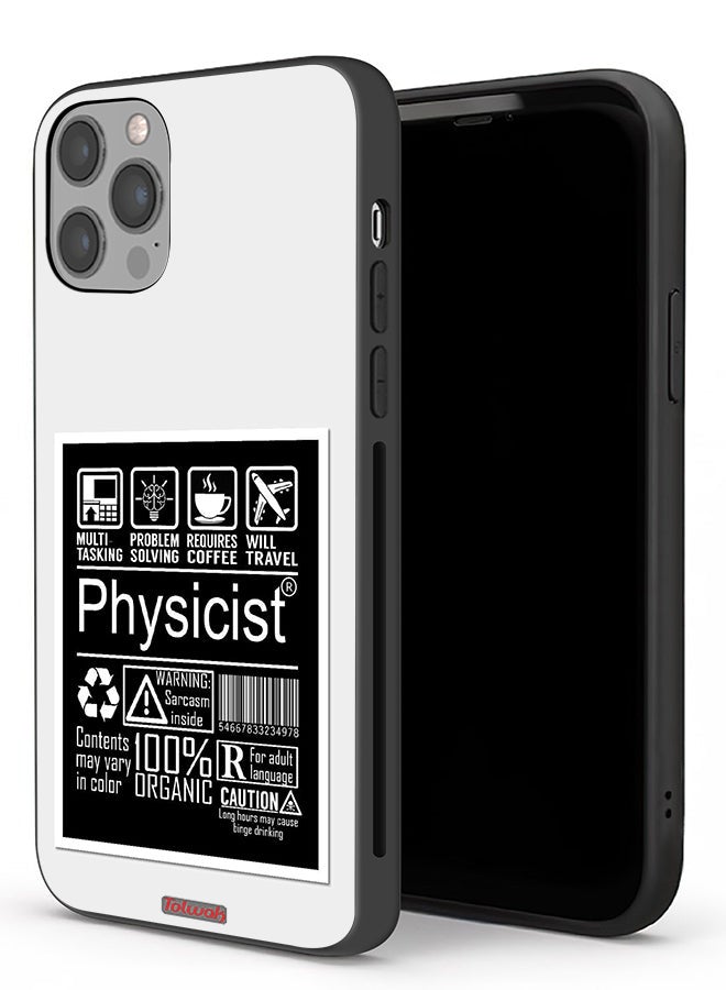 Tolwak Apple iPhone 12 Pro Max Protective Case Physicist Sticker - Image 1