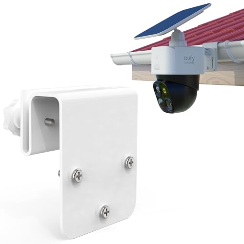 OkeMeeo Gutter Mount Bracket for eufy SoloCam S340SoloCam E30SoloCam E42S3404G LTE Cam S330 1 Pack - Image 1