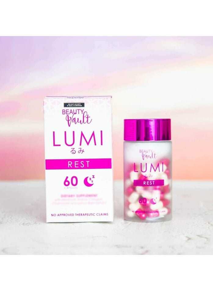 Beauty Vault Beauty Vault LUMI Rest 60 Capsules | Best Price KSA