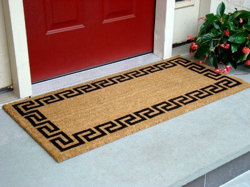 Kempf Greek Key Natural Coco Doormat, 22 by 47 by 0.5-Inch - Image 5