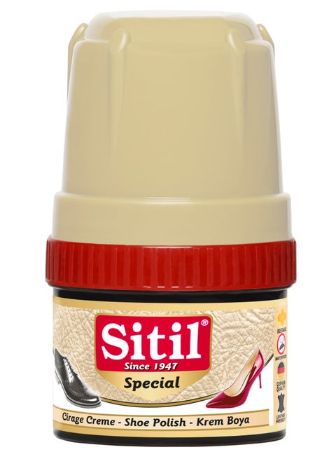 Sitil Special Cream Shoe Polish 50ml Natural