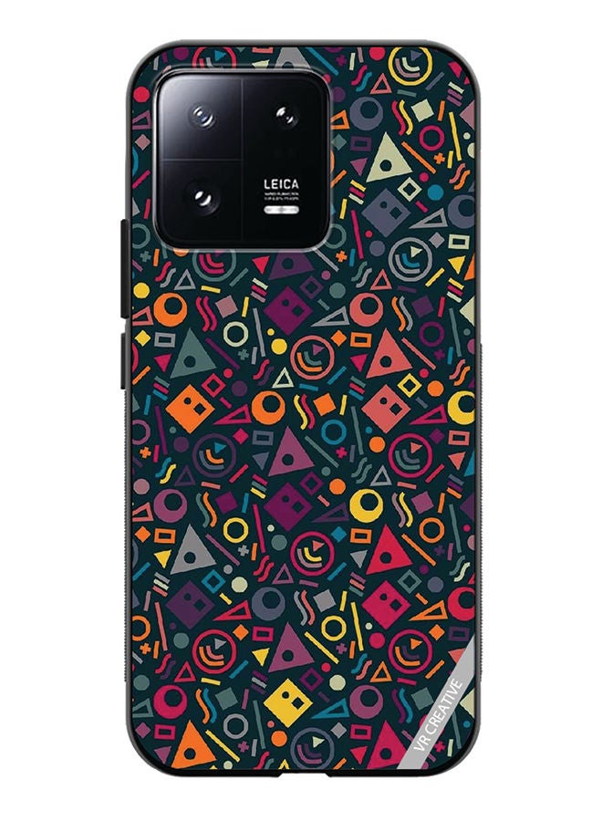 VR CREATIVE Protective Case Cover For Xiaomi 13 Shapes Design Multicolour - Image 1