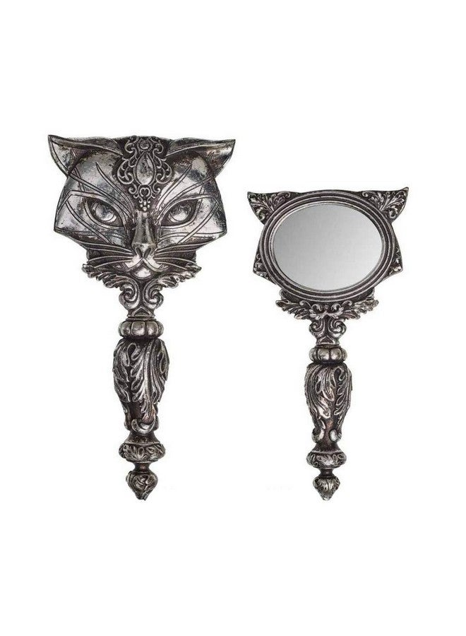 Alchemy Gothic Cat Hand Mirror - Image 5