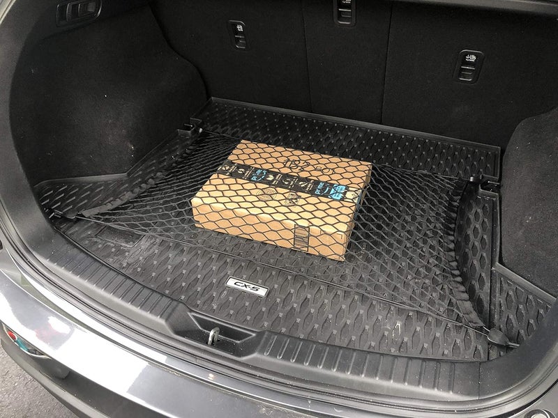 Floor Style Trunk Mesh Cargo Net for Mazda CX-5 2013-2025 - Car Accessories - Premium Trunk Organizer and Storage - Cargo Net for Crossover - Vehicle Carrier Organizer for Mazda CX-5 - Image 4