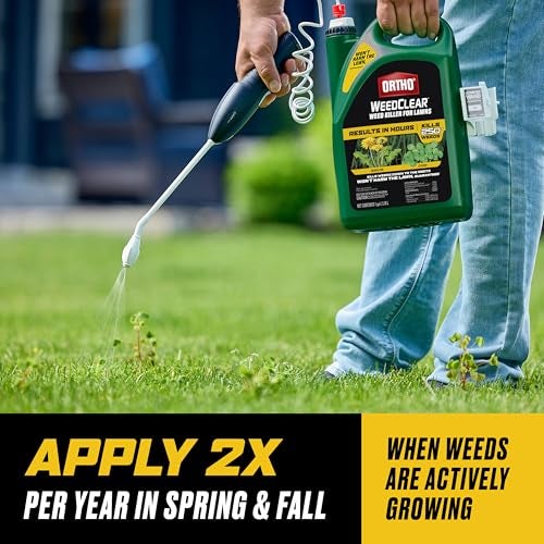 Ortho WeedClear Weed Killer for Lawns with Comfort Wand, Kills More than 250 Weeds including Dandelion and Clover, 1 gal. - Image 5